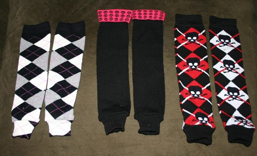 three more pairs of babylegs