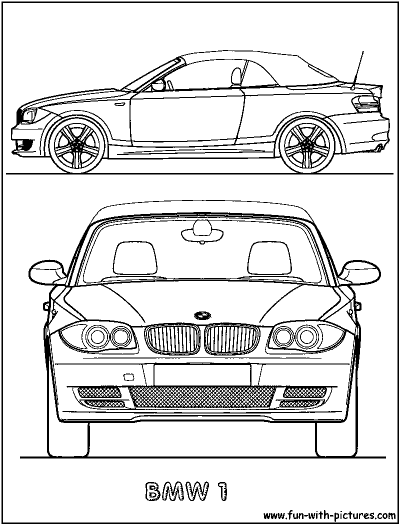 Dessin dessin de BMW