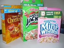 cereal boxes