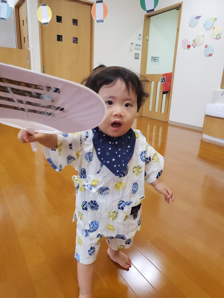 ミニ夏祭り Asoはぐみらい保育園