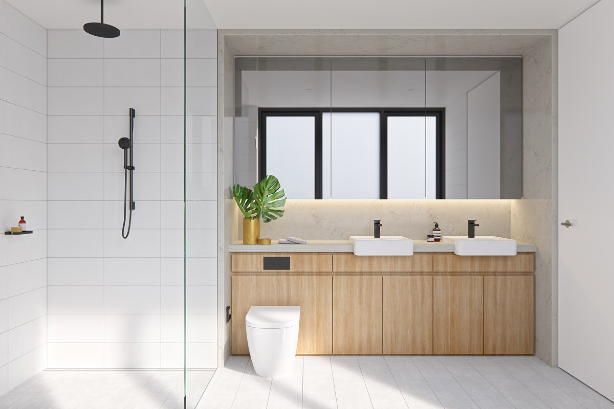 40 Modern Minimalist Style Bathrooms 40 Modern Minimalist Style Bathrooms