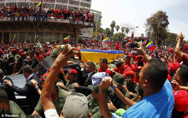Decision: Authorities have not yet said where the late Venezuelan President Chavez will be buried after his state funeral on Friday