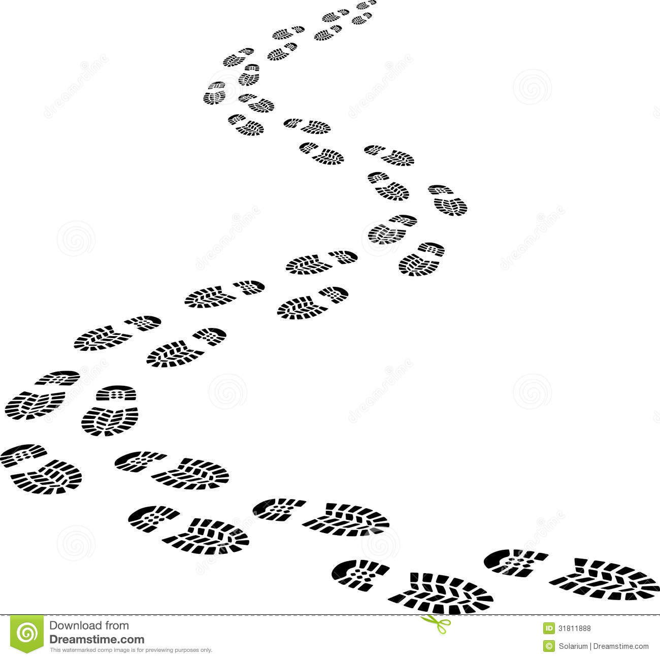Download Footprints clipart - Clipground