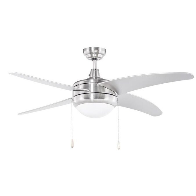 RP Lighting + Fans Europa I 50-in Brushed nickel LED ...