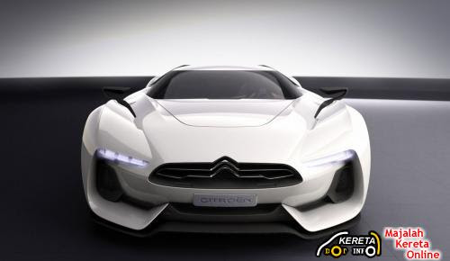 The Citroën GT Concept show-car presented at the 2008 Paris Motor Show, 
