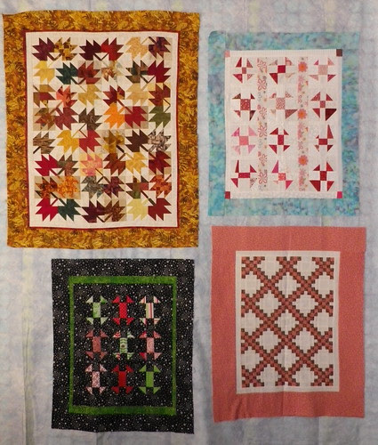 4 little quilts