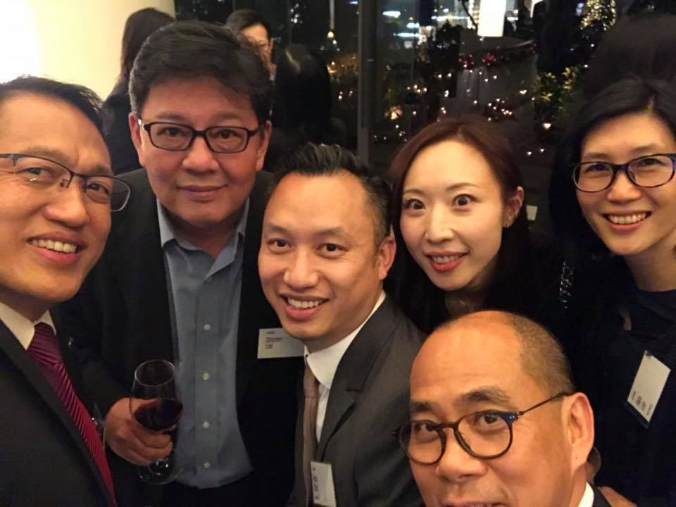 Hk Dr Lawrence Wong Attended The Kpmg Alumni Christmas Cocktail Party Big Data Elite Asia Limited