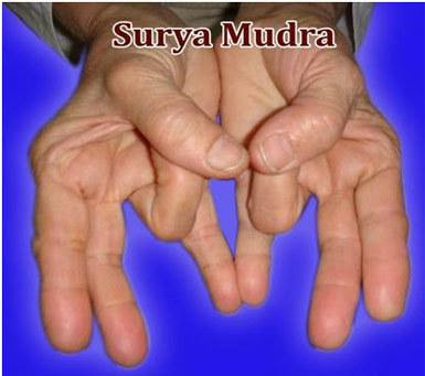 surya mudra benefits