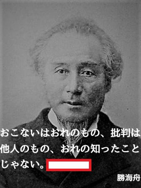 俺は嫌な思いしてないから 勝海舟 13 19 へのボケ ボケて Bokete