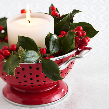 Christmas Colander