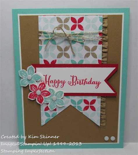 02 of 17 birthday balloon card diy birthday cards with the latest trends stamping imperfection
