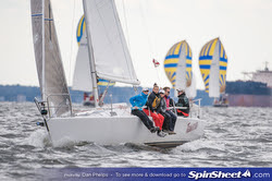 J/105s sailing Annapolis Fall Series