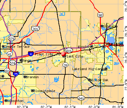 Plant City Fl Map Plant City, Florida (FL) profile: population, maps, real estate 