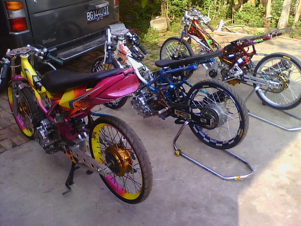 100 Gambar Motor Drag Mio Ninja Jupiter RX KING 100 Gambar Motor Drag Mio Ninja Jupiter RX KING
