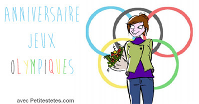 Anniversaire Jeux Olympiques