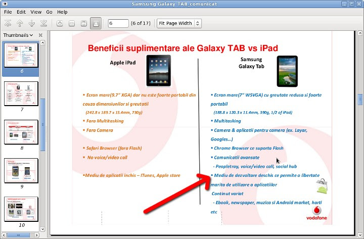 android @ vodafone
