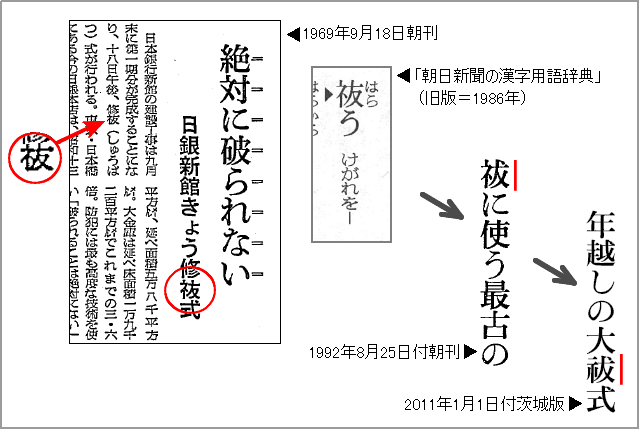 朝日字体の時代 １４ ことばマガジン 朝日新聞デジタル