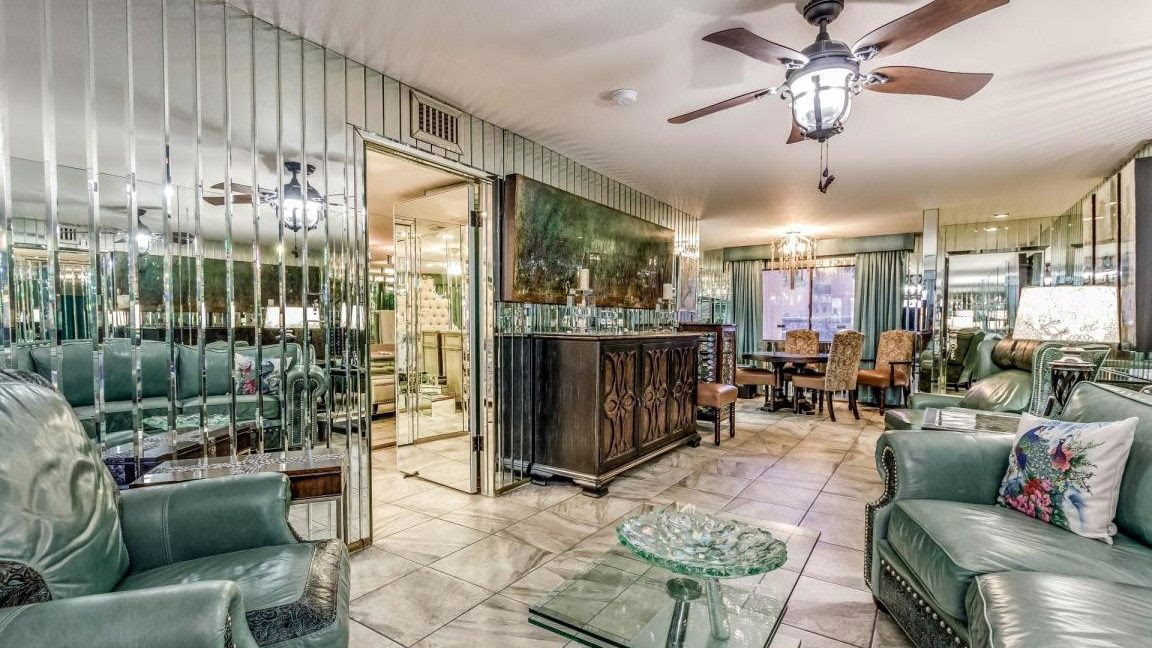 Condo Full of Mirrors in the Desert