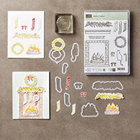 Festive Fireplace Photopolymer Bundle by Stampin' Up!