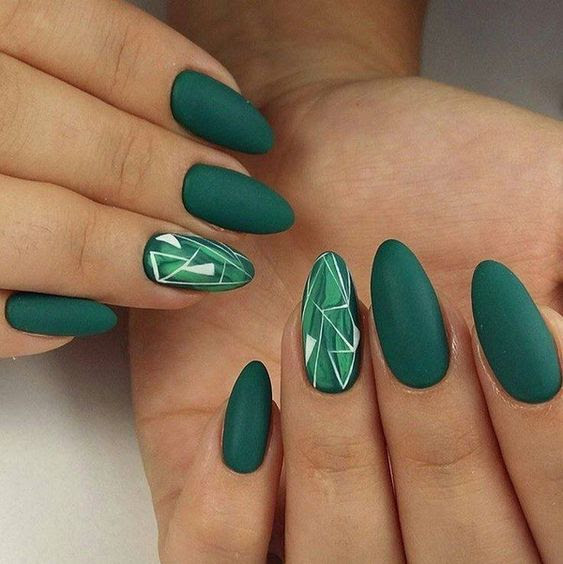 Unha Decorada Verde Veja Tendencias E Dicas Para O Ano