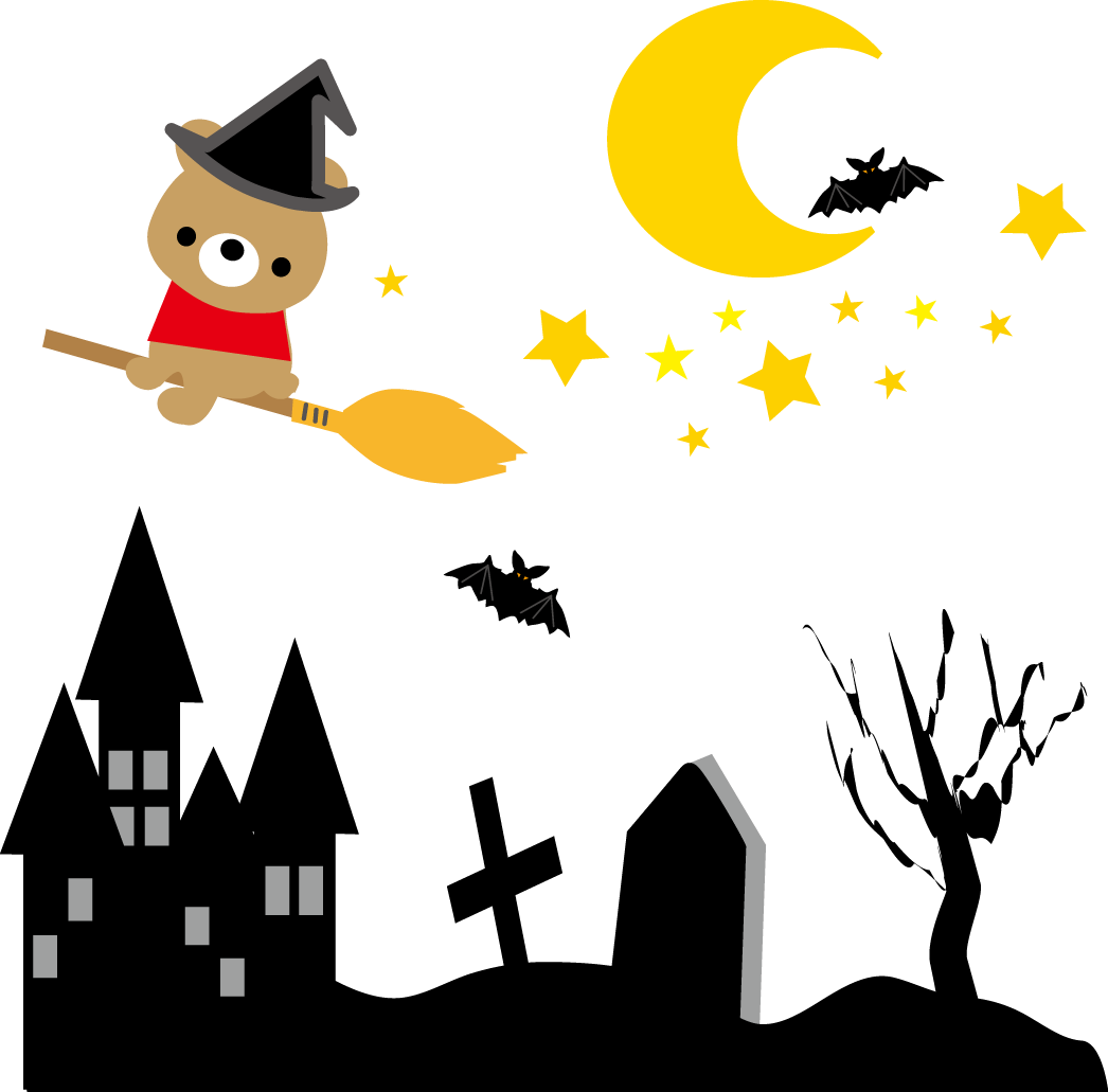 かわいいハロウィンのイラスト 無料イラスト
