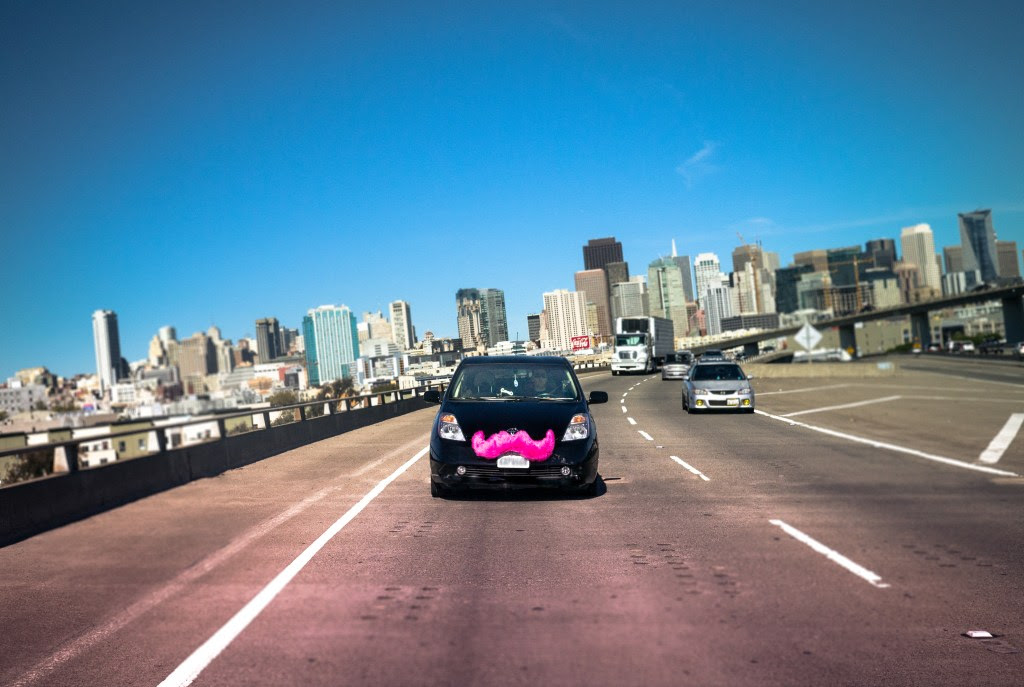 Lyft Highway shot
