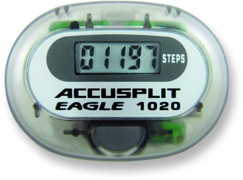 ACCUSPLIT AE1020 Pedometer, Steps Only