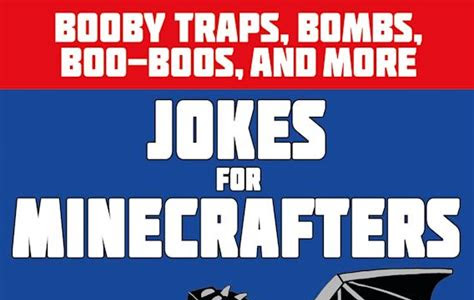 Free Reading Jokes for Minecrafters: Booby Traps, Bombs, Boo-Boos, and More Audio CD PDF