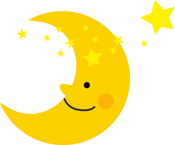 月のイラスト 無料イラスト