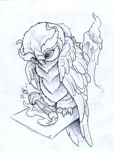Owl Tattoo Design Picture 2