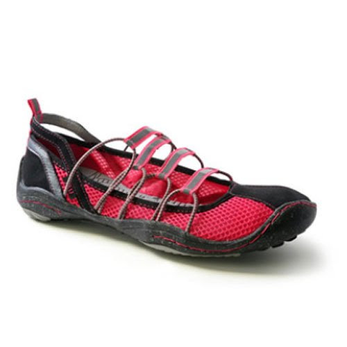 Jambu Women's JBU808 Flat,Pink/Black,9 M US
