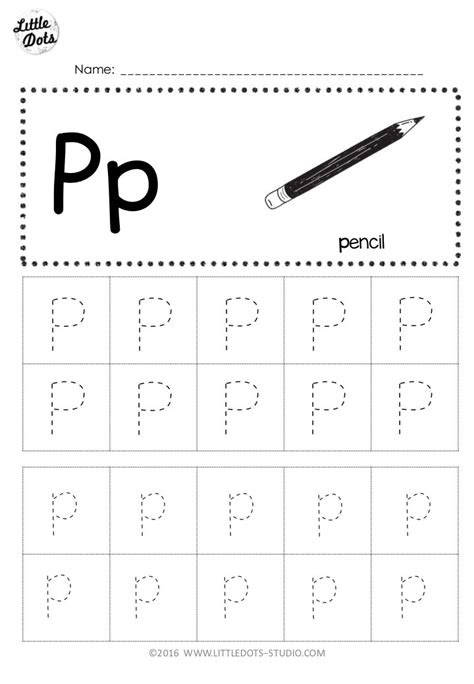  free letter p worksheets for kindergarten lovealways marissa