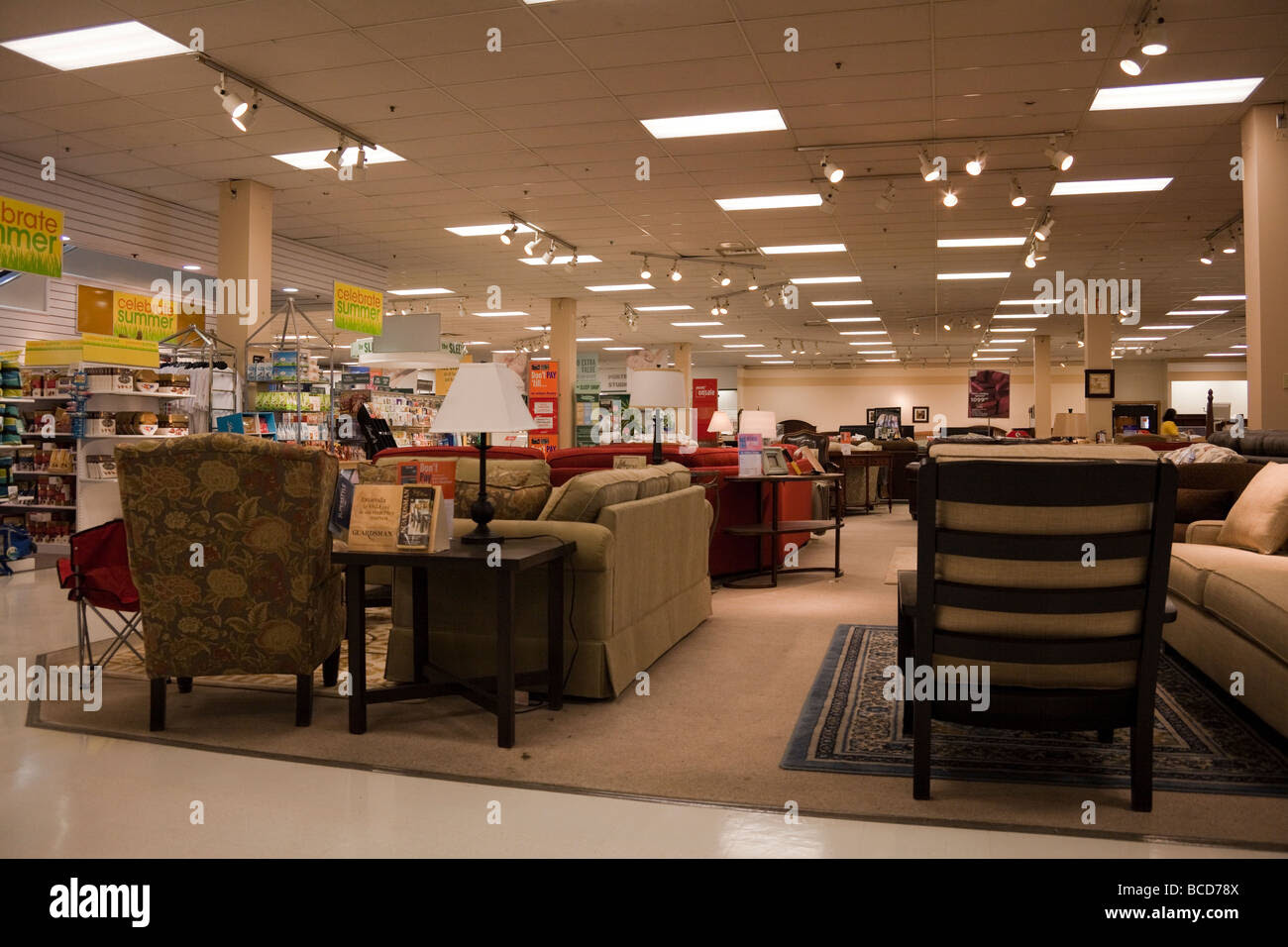 Furniture Section Of Sears Department Store Coquitlam Center Mall