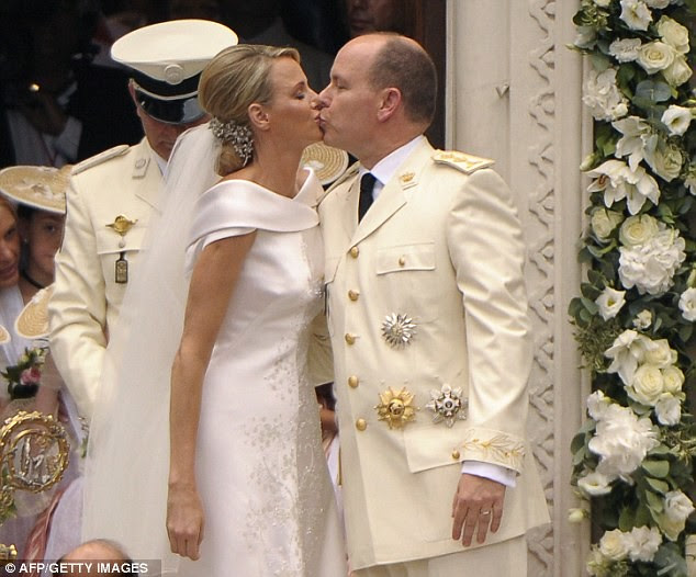 The Princess bride  Monaco  Charlene and Prince Albert ceremony The Princess bride  Monaco  Charlene and Prince Albert ceremony  16