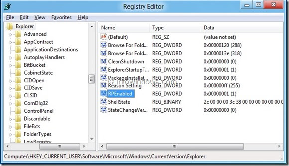 Enable Start Menu In Windows 8 Step 3