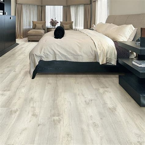 Vinyl flooring is affordable and easy to install and the designs available today are more stylish than ever. Lifeproof Ocala Oak 8.7 in. W x 59.4 in. L Luxury Vinyl