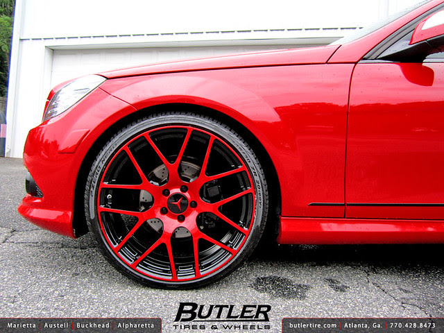 Mercedes Benz C300 with 20in TSW Nurburgring Wheels