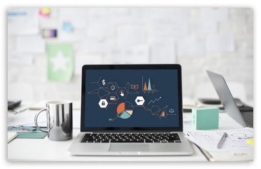 Office Laptop Ultra Hd Desktop Background Wallpaper For 4k Uhd Tv Multi Display Dual Monitor Tablet Smartphone