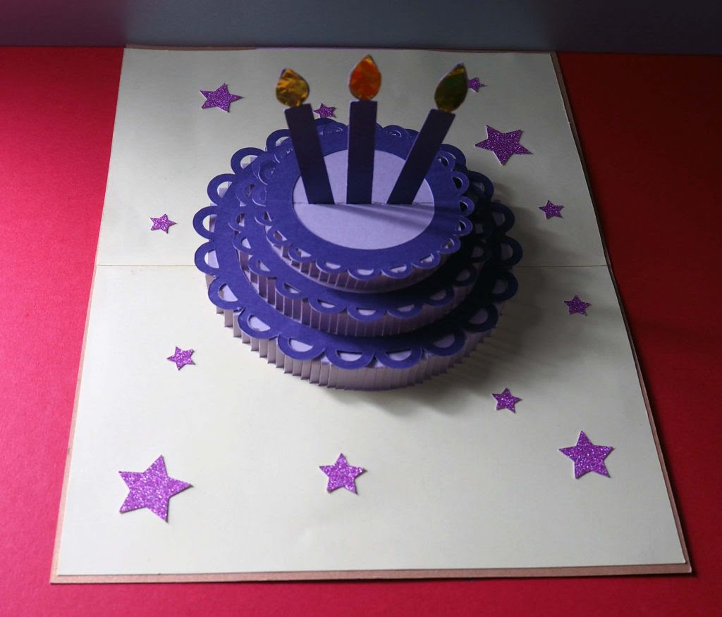 Download Making A Three Tier Pop Up Cake Birthday Card On A Cricut Craftagogo