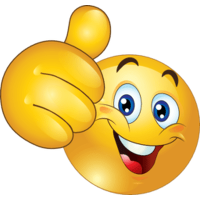 Emoticon Thumb Up transparent PNG - StickPNG