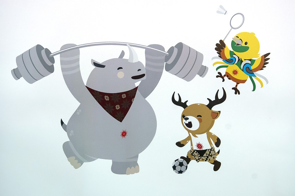 2018 Asian Game Mascot Palembang Jakarta
