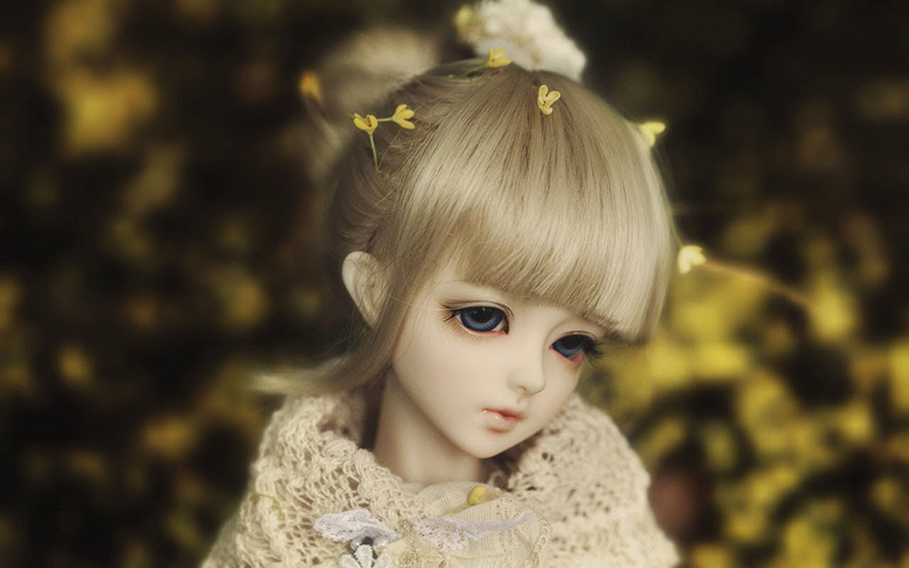 Very Cute Doll Wallpapers - WallpaperSafari