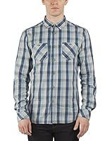 Bench Camisa Hombre (Azul / Gris)