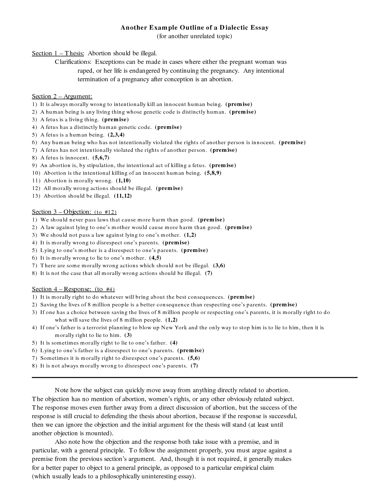 persuasive essay on abortion
