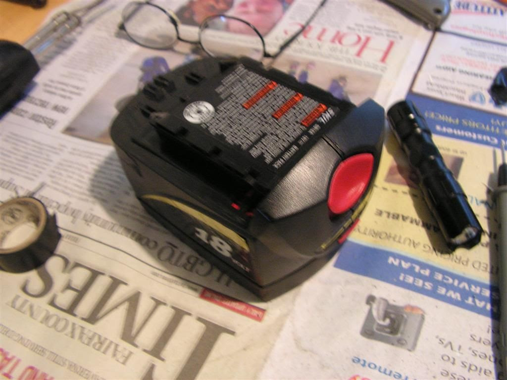 Battery Recond: Tell a Skil 18v battery repair