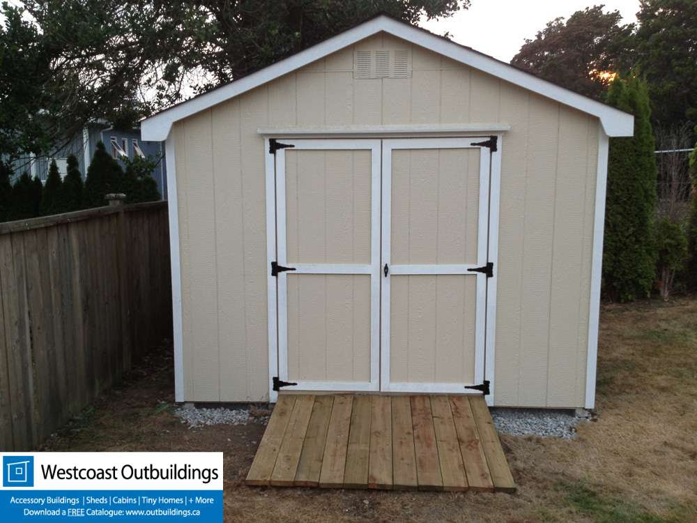 10'x12' West Vancouver Shed - Prefab Garden Shed