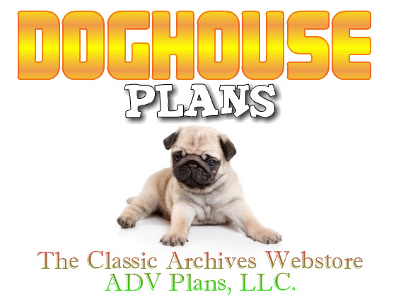 Custom Made Insulated Dog House Plans, Dual Large Dog 