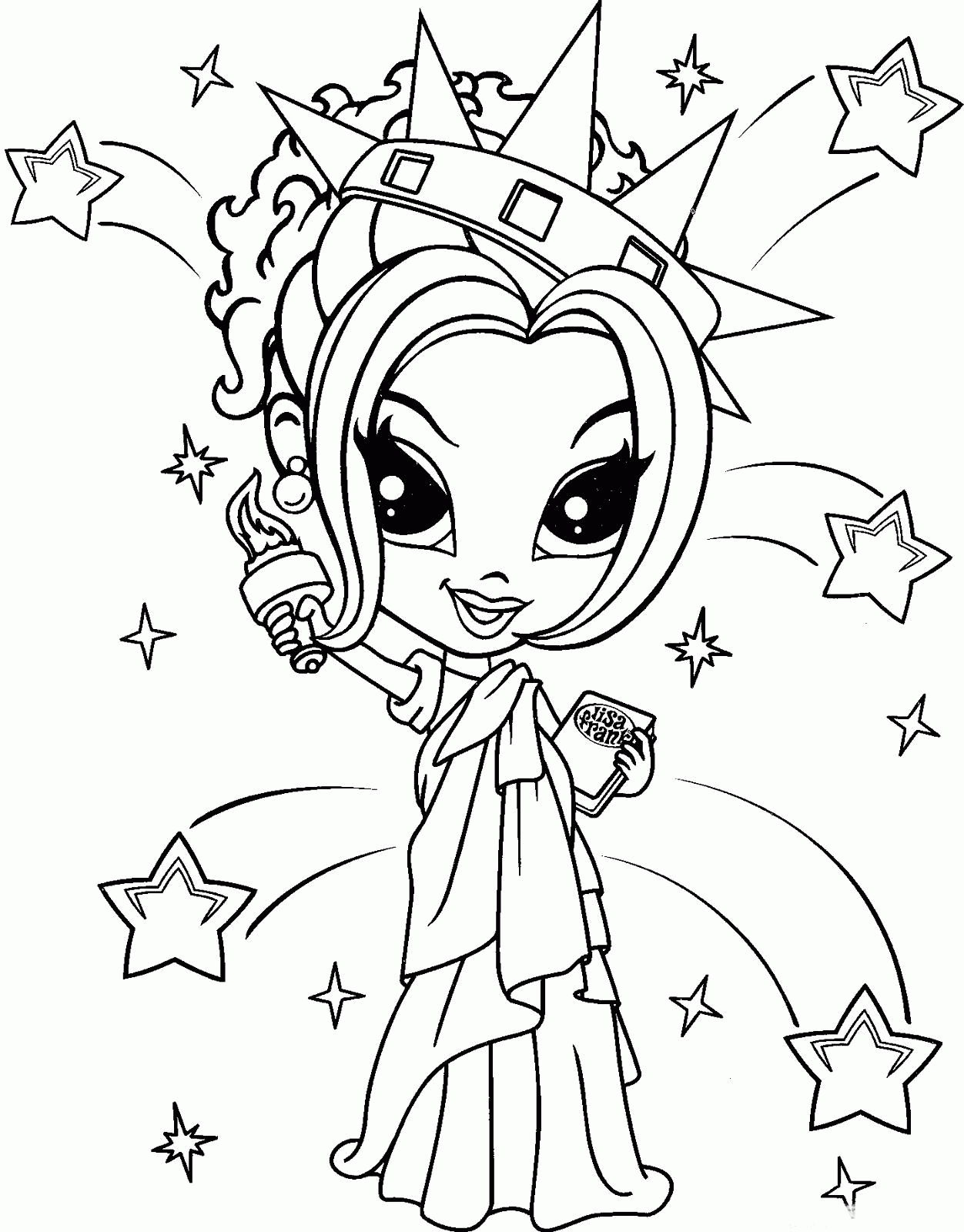 Download Printable Lisa Frank Coloring Pages Free - Coloring Home