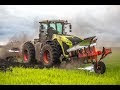 XXL PLOUGHING in EUROPE with CLAAS XERION 5000 and GREGOIRE BESSON 16 furrow