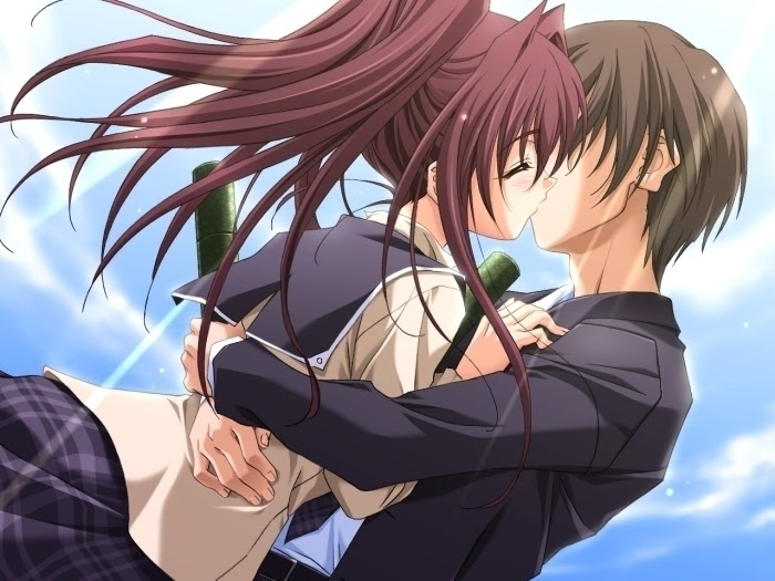 anime wallpaper kiss. File Type : Anime wallpaper